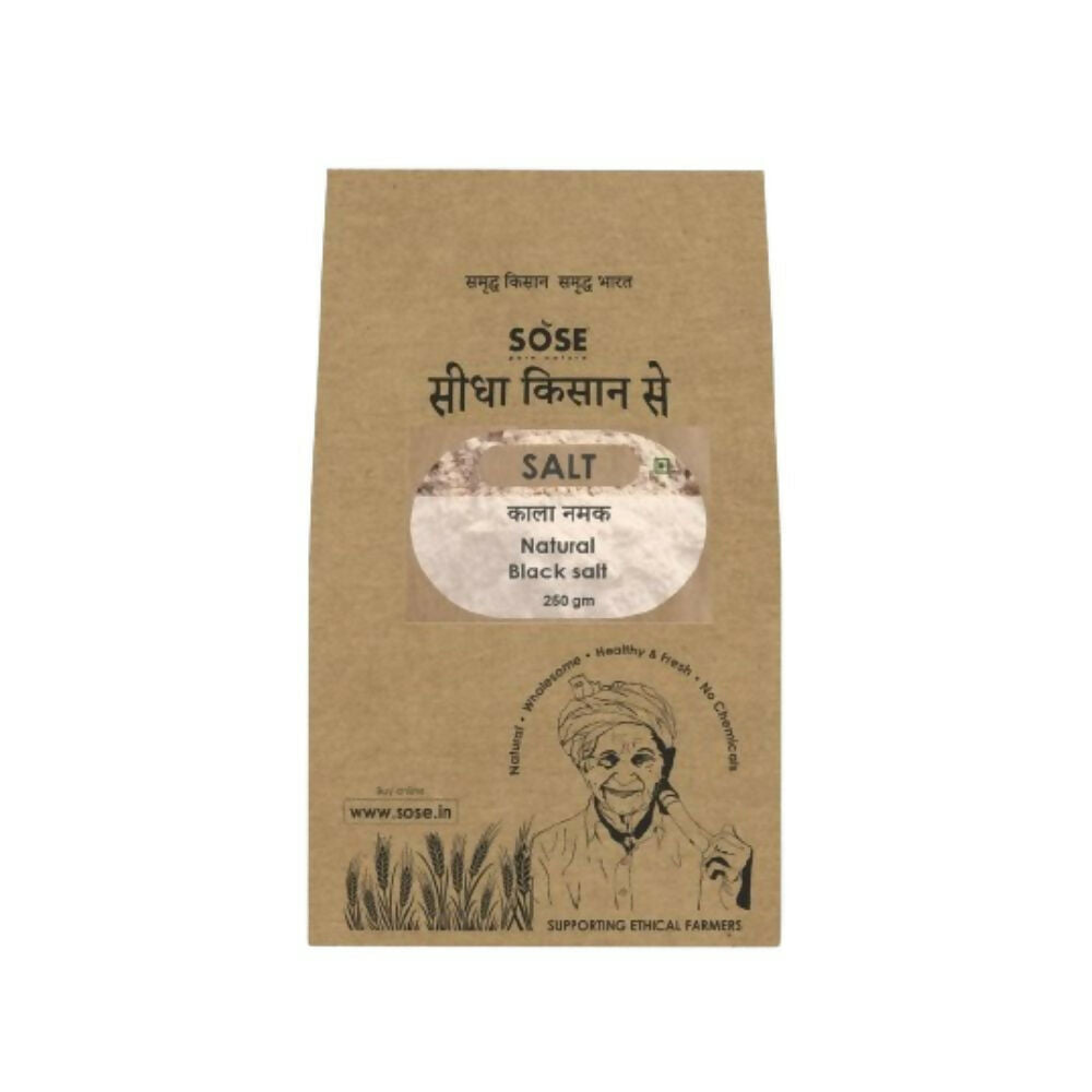 Gir Sidha Kisan Se Natural Kala Namak (Black Salt) Powder