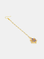 Ruby Raang Virasat Jewels Maang Tikka - Distacart