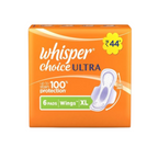 Whisper Choice Ultra Sanitary Pads Large Size - Distacart