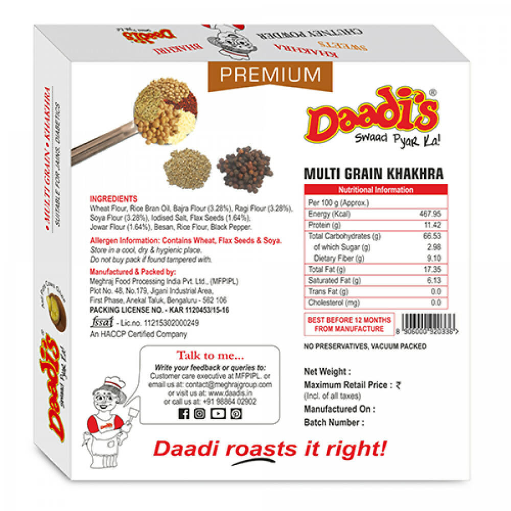 Daadi's Multi Grain Khakhra