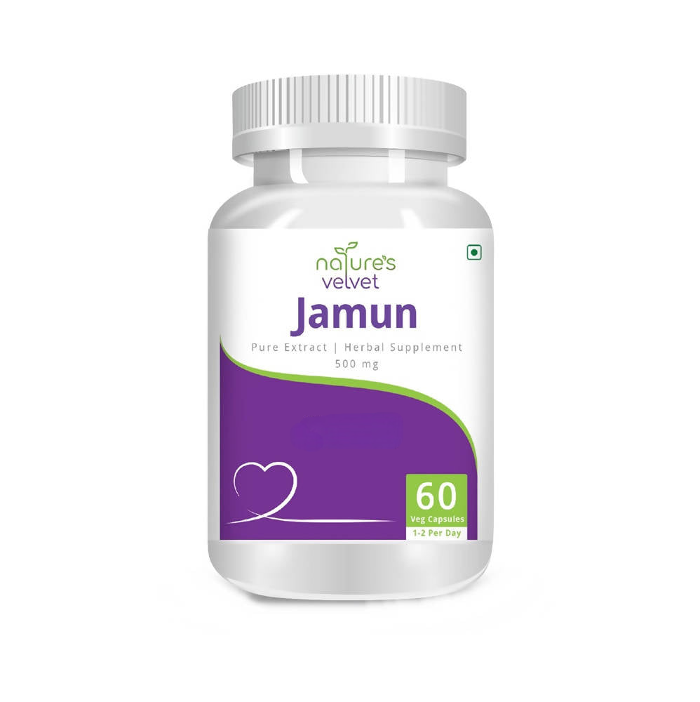 Nature's Velvet Jamun Capsules - Distacart
