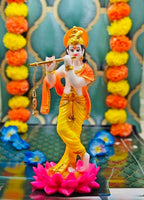 SN Handicrafts Standing Krishna Statue Idol
