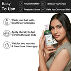 Soulflower Rosemary Argan Conditioner for Dry & Frizzy Hair, Damage Repair, Cocoa & Shea Butter