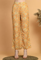 Joban Fashion Mustard Maslin Kurta Set