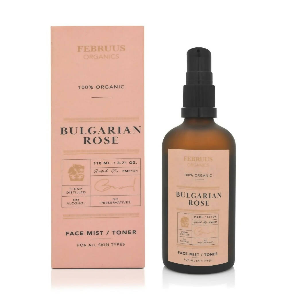 Februus Organics Bulgarian Rose Face Mist