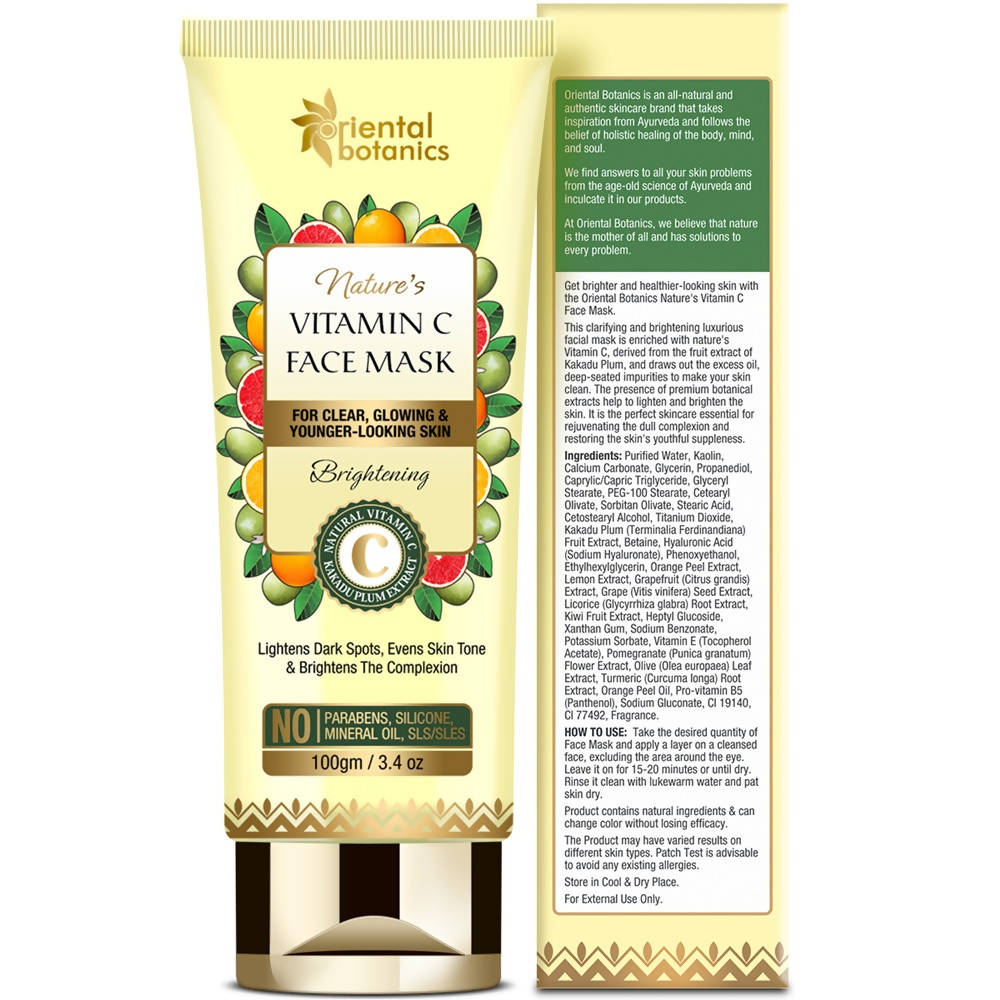 Oriental Botanics Nature?? Vitamin C Brightening Face Mask