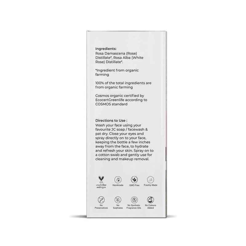 Juicy Chemistry Bulgarian Rose Water Toner for brighter skin