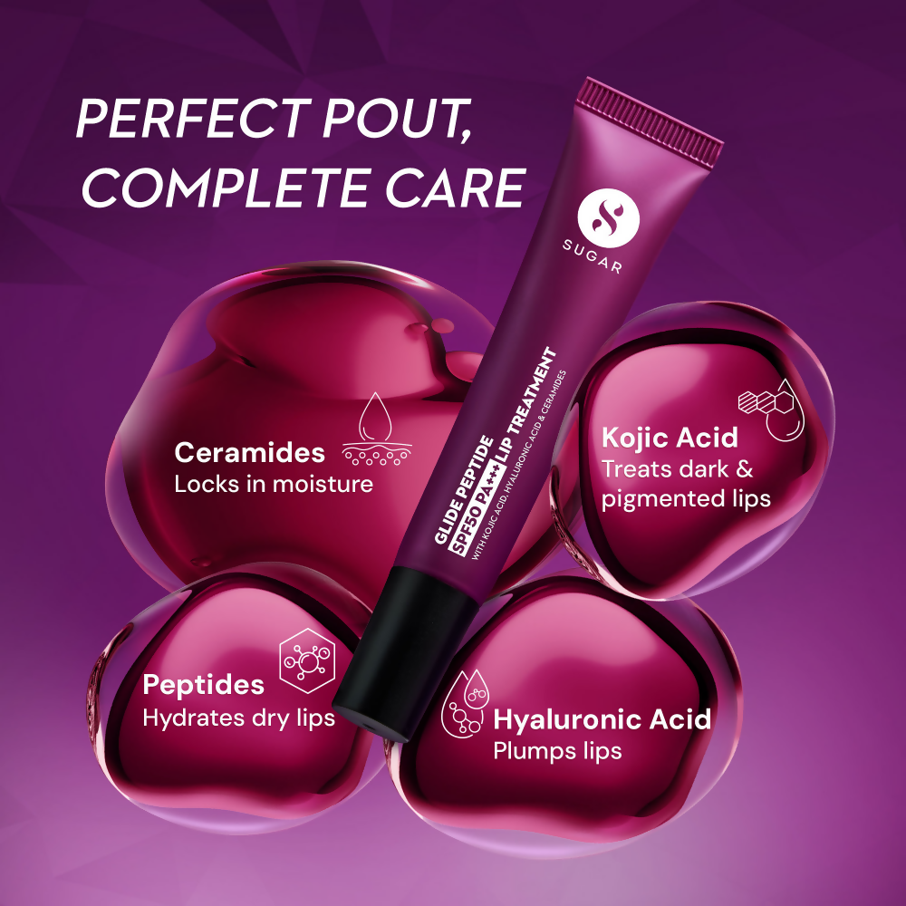 SUGAR Glide Peptide SPF50 PA+++ Lip Treatment - 04 Mocha Melt