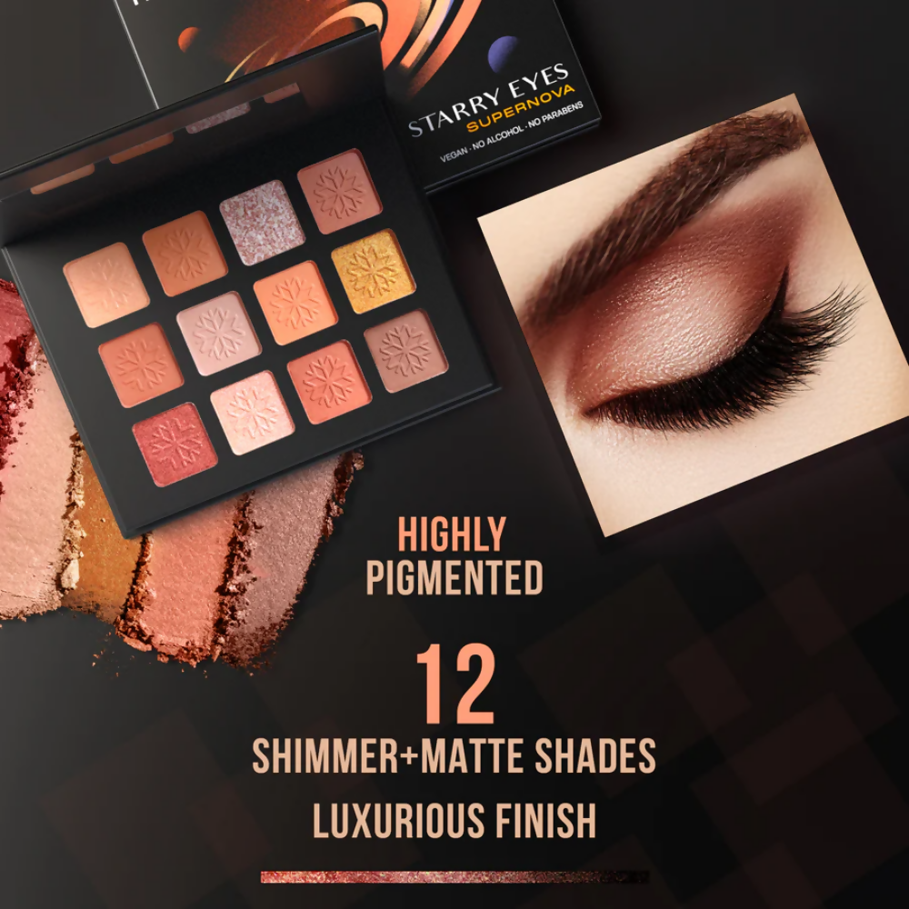 Faces Canada Starry Eyes Eye Shadow Palette - Supernova