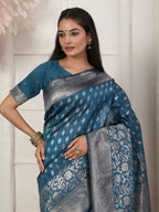 Shree Shyam Fashion Lichi Silk Light Pink Saree - Distacart