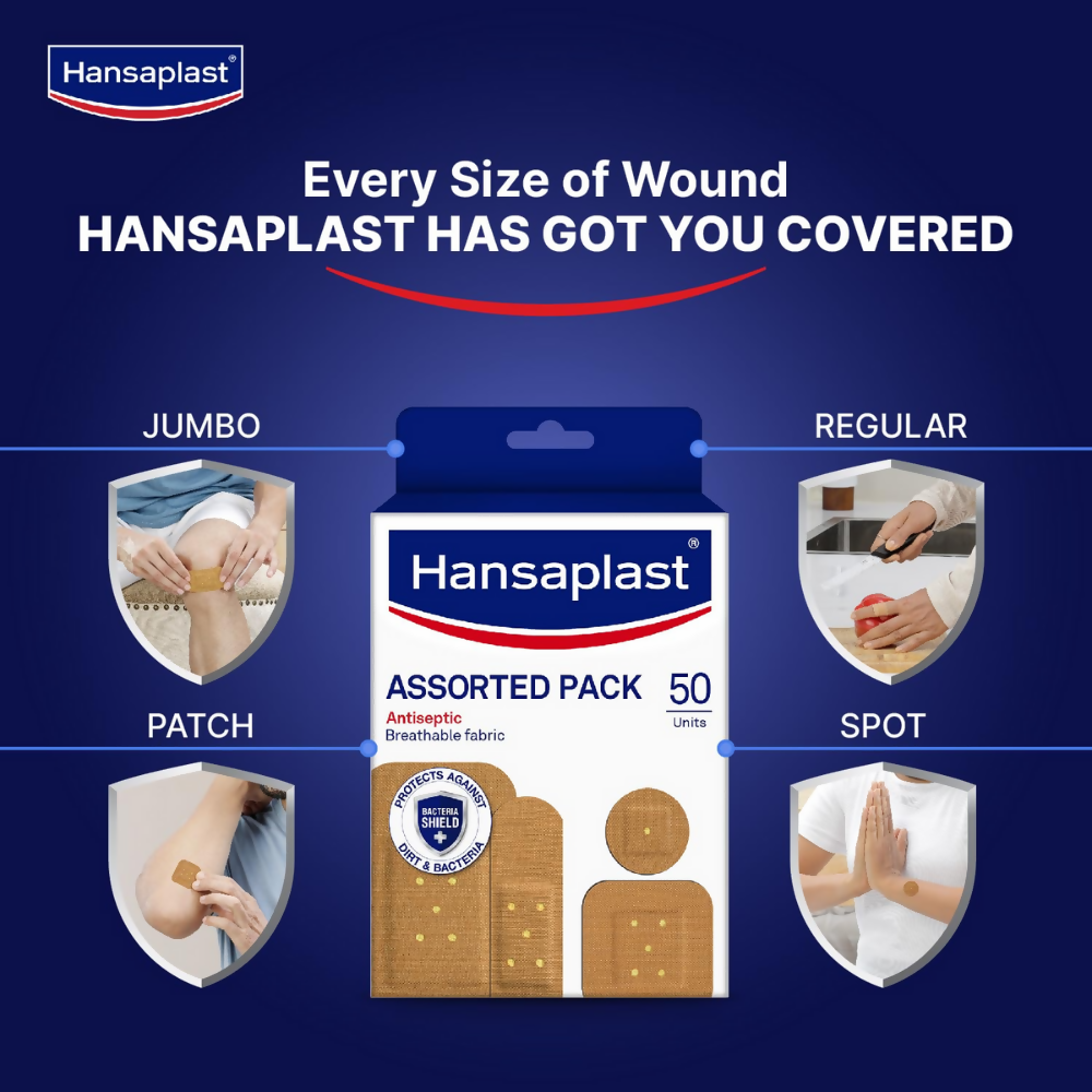 Hansaplast Antiseptic Plasters - Distacart