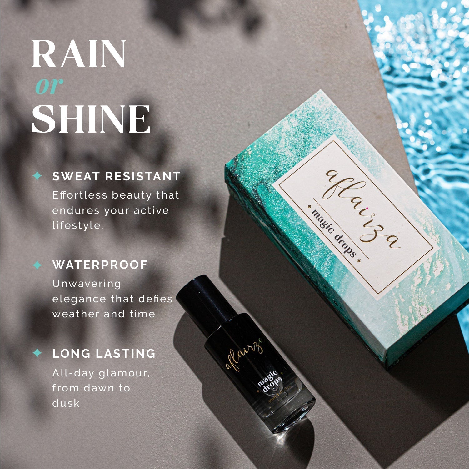 Aflairza Magic Drops - Waterproof & Sweat-Resistant Makeup Serum