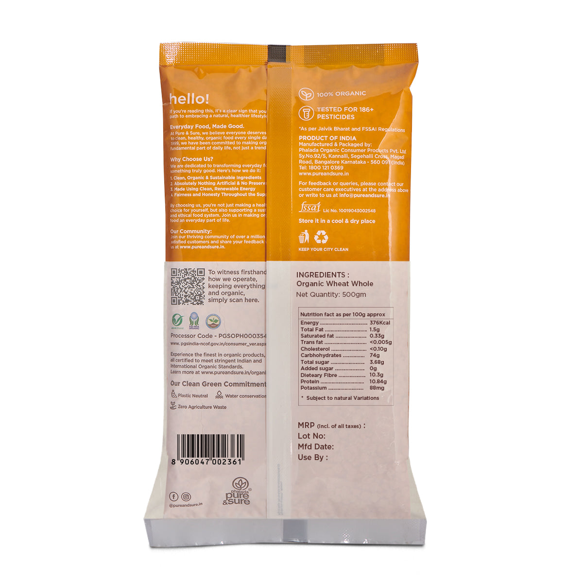 Pure & Sure Organic Maida - Distacart