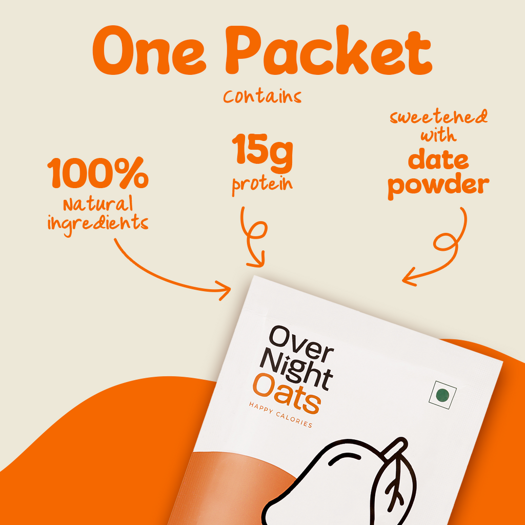 OverNightOats Mango Custard - Distacart