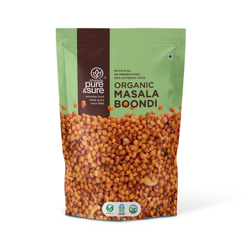 Pure & Sure Organic Masala Boondi - Distacart