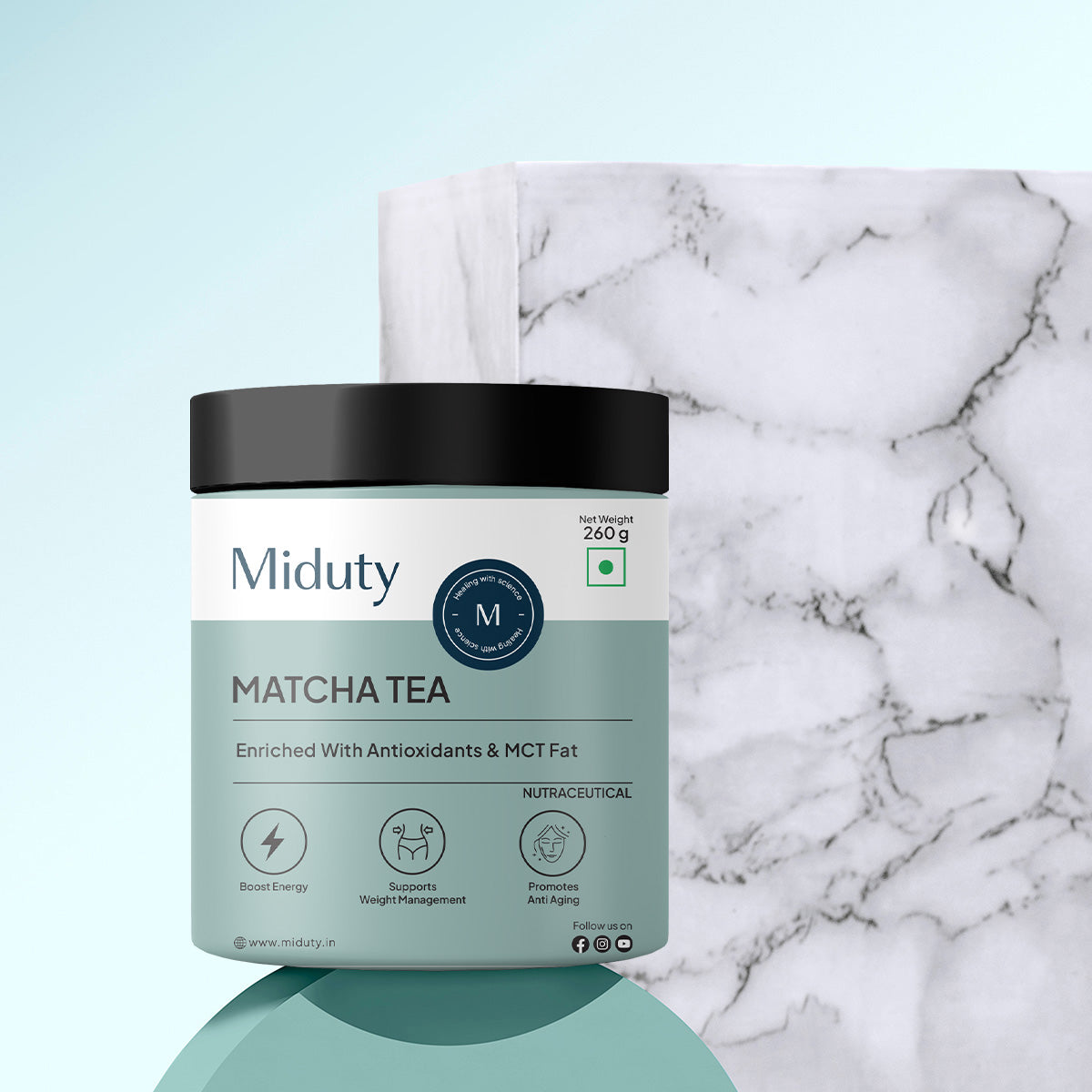 Miduty by Palak Notes Matcha Tea - Distacart