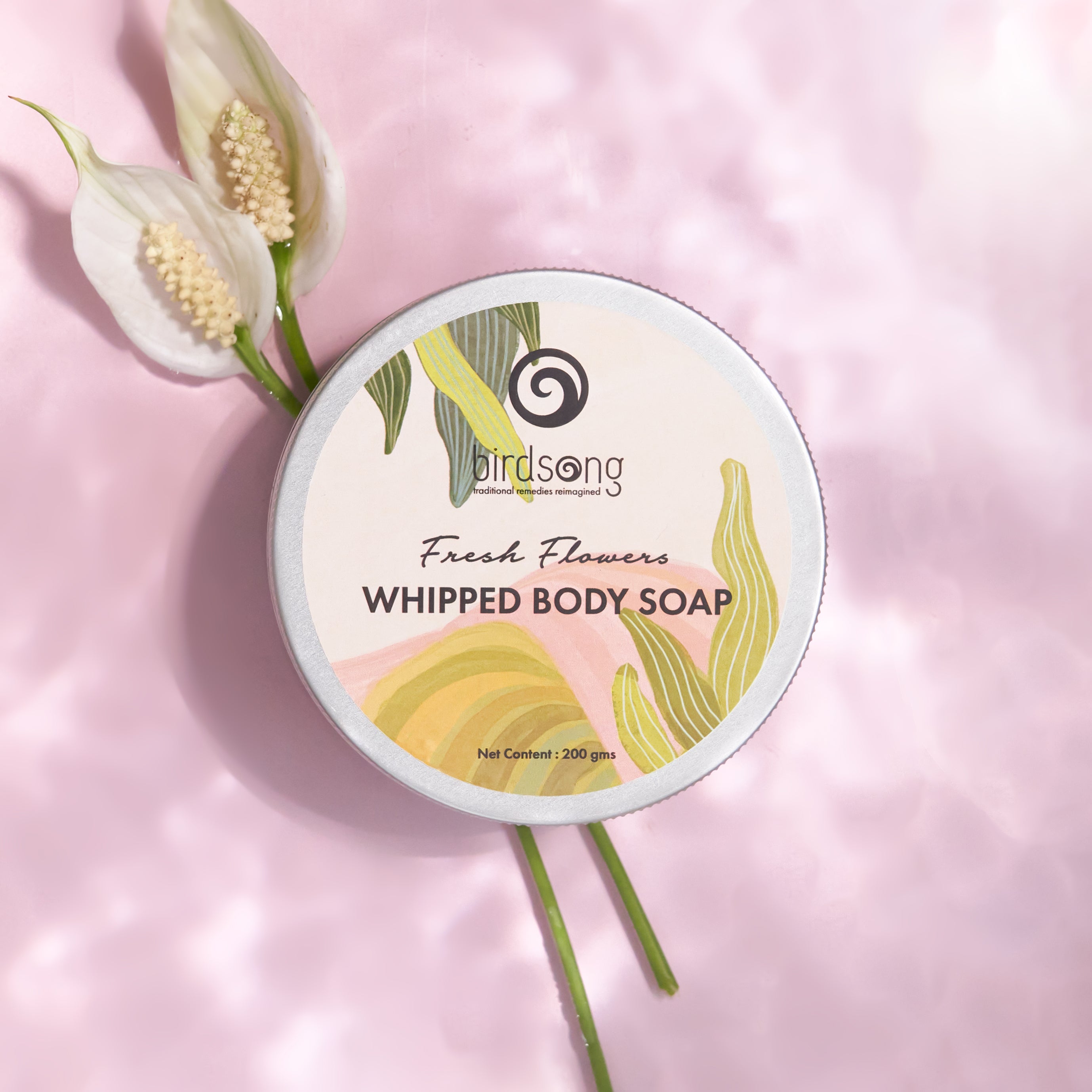 Birdsong Whipped Body Soap - Fresh Flowers