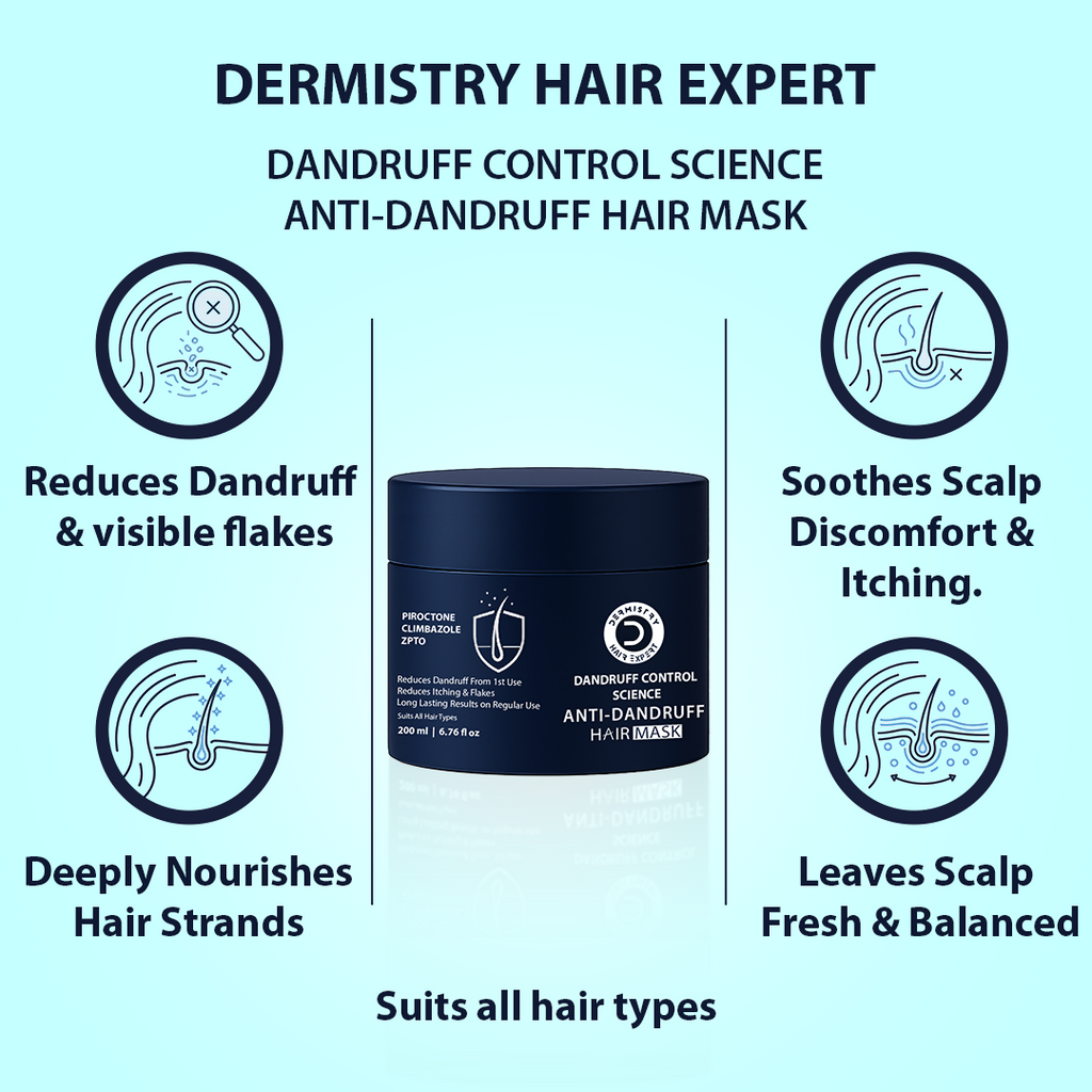 Dermistry Anti-Dandruff Control Hair Mask - Distacart