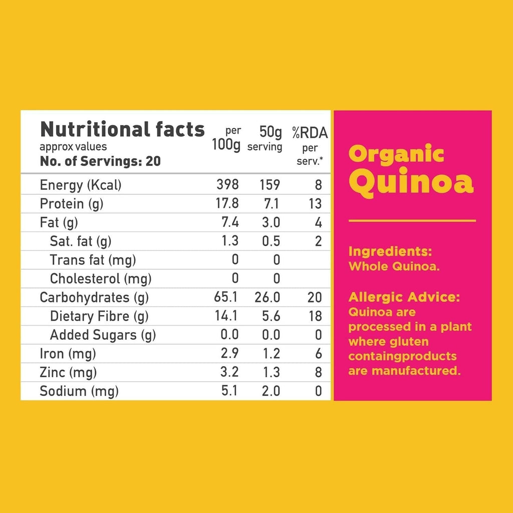 Yoga Bar Whole Quinoa Pouch - Distacart