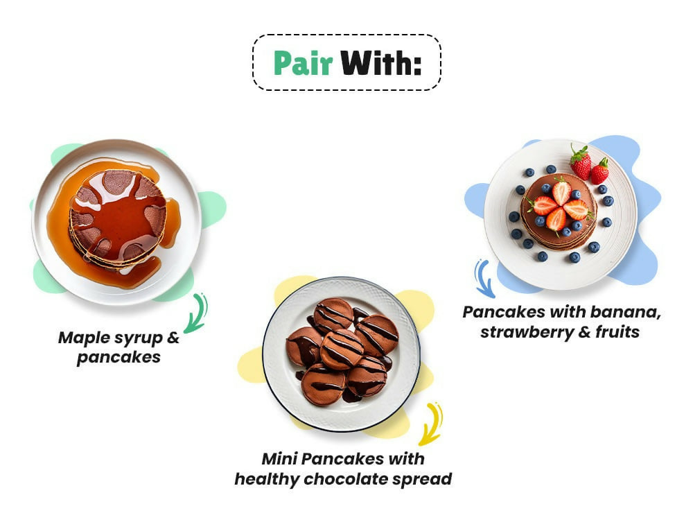 Little Joys Millet Pancake Mix + Multivitamin Chocolate Combo - Distacart