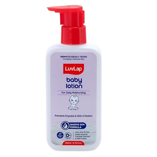 LuvLap Baby Lotion with Milk Protein