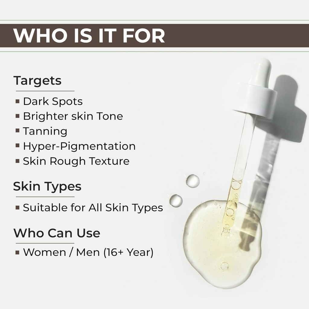 Proskire 2% Alpha Arbutin Skin Correcting Serum For Dark Spots Pigmentation & Tan Removal