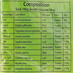 Patanjali Herbal Mehandi Ingredients