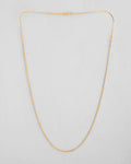 VOJ Gold-Polished Small Gold Beads Chain For Women