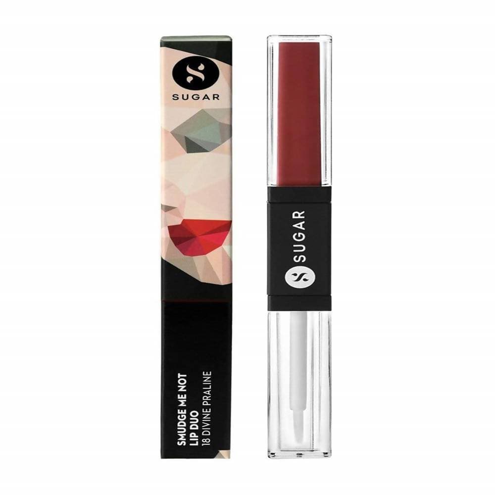 Sugar Smudge Me Not Lip Duo - Divine Praline (Dusty Burgundy)