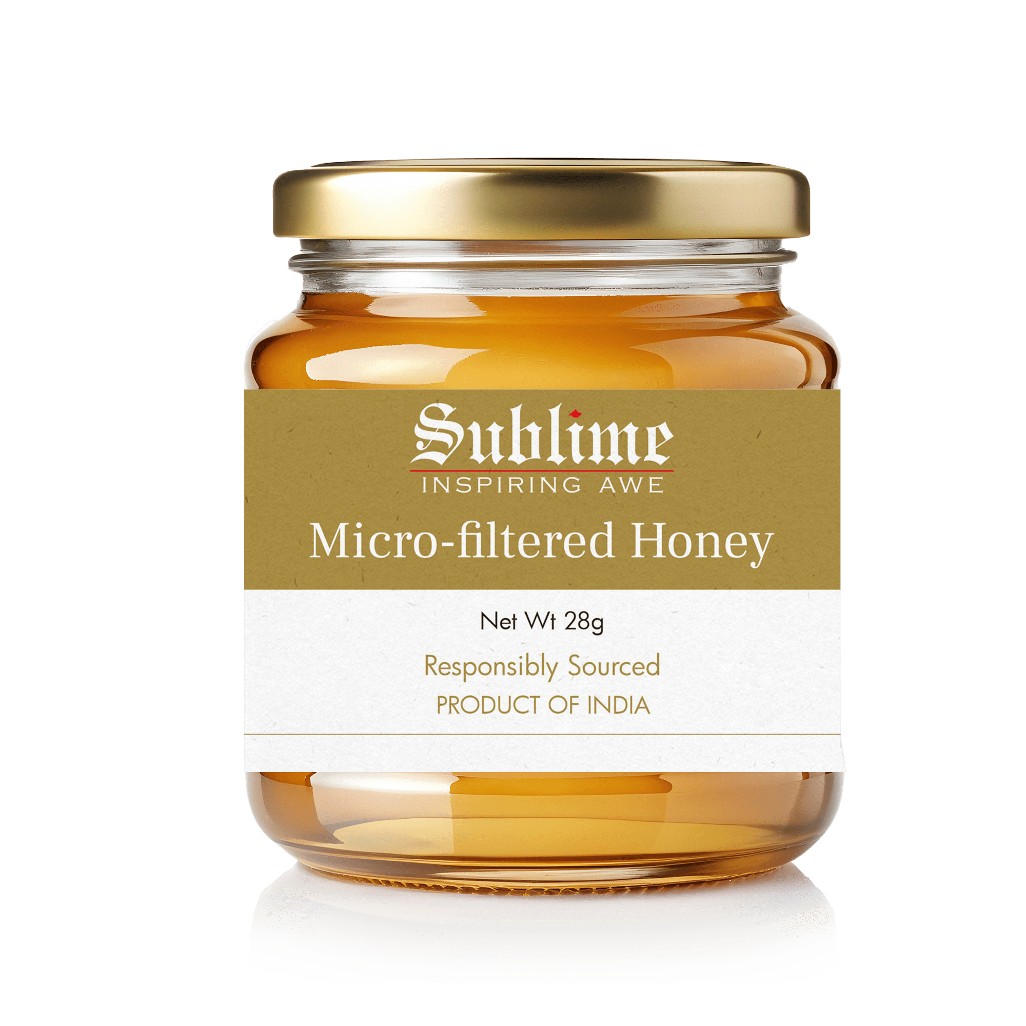 Sublime Inspiring Awe Micro Filtered Honey