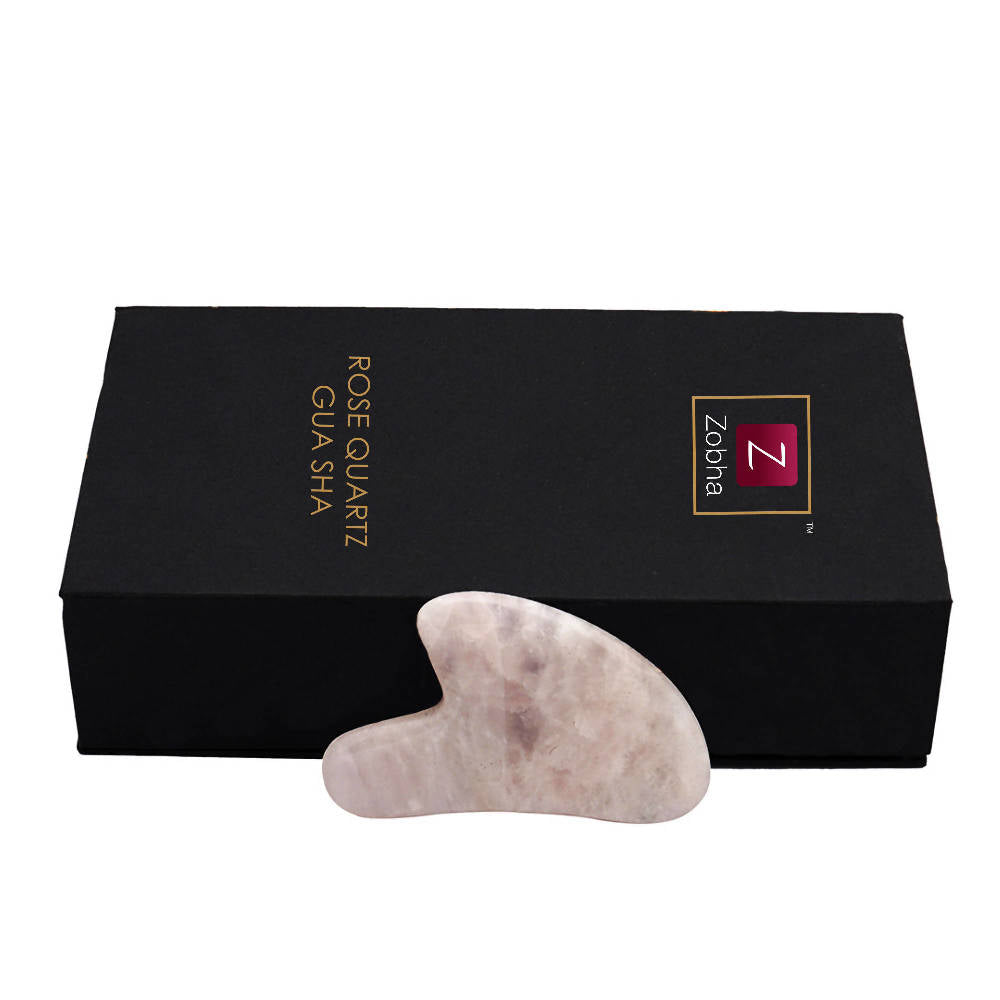 Zobha Rose Quartz Gua Sha