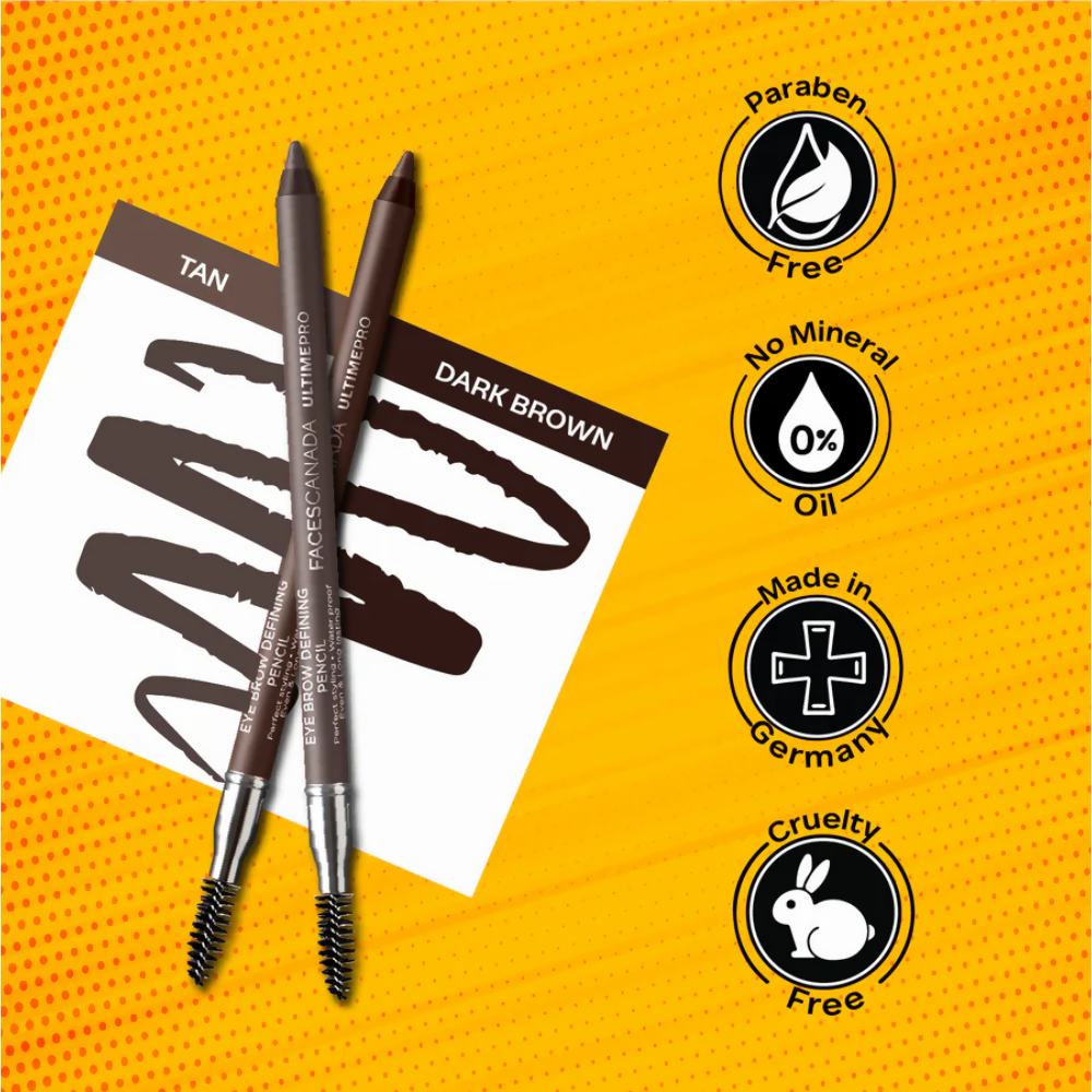 Faces Canada Ultime Pro Brow Defining Pencil - Deep Tan 01
