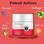 Dermistry Anti Aging Intense Day Cream Sun Block & Instant Intense Face Mask