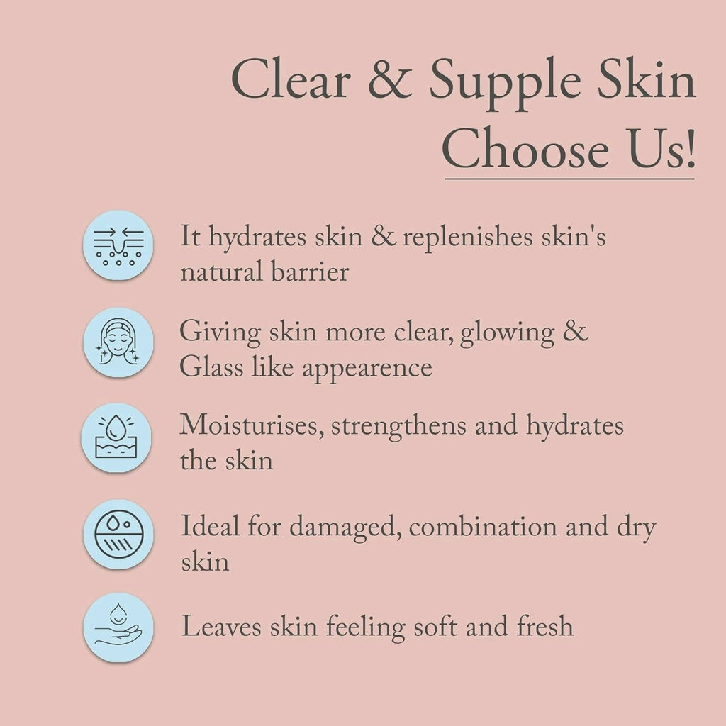 Glamveda Korean Glass Skin Rice Water Tonic