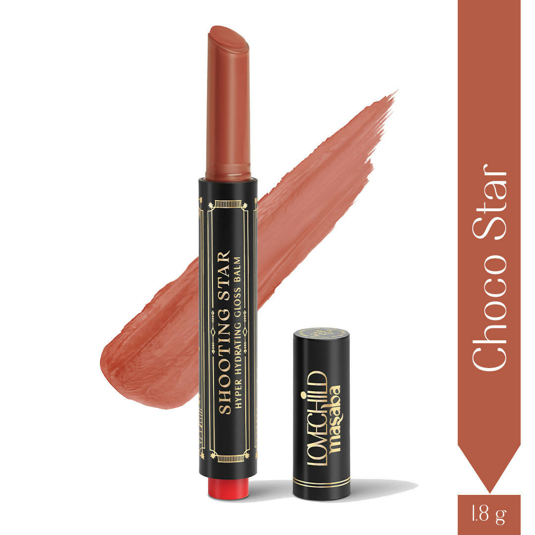 LoveChild By Masaba Gupta Shooting Star Hyper Hydrating Gloss Balm - Choco Star