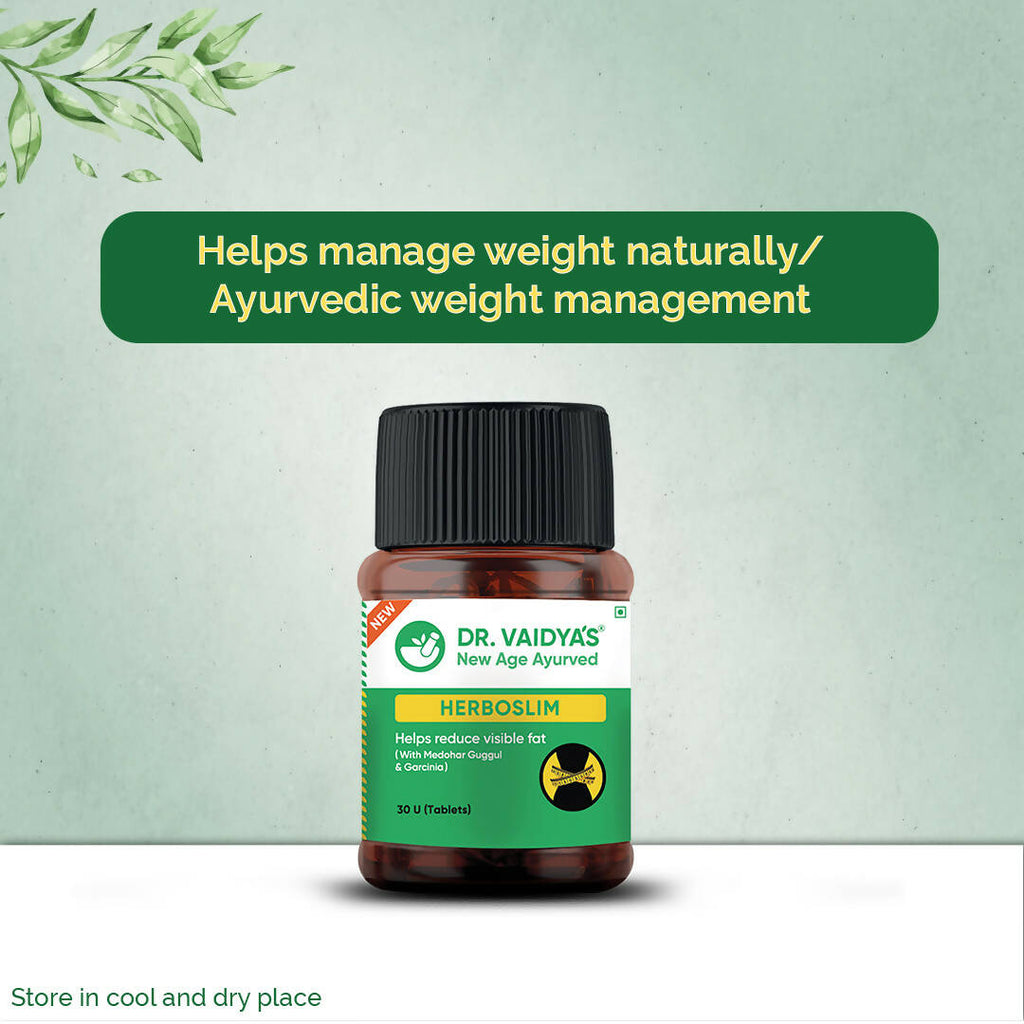 Dr. Vaidya's Herboslim Tablets - Distacart