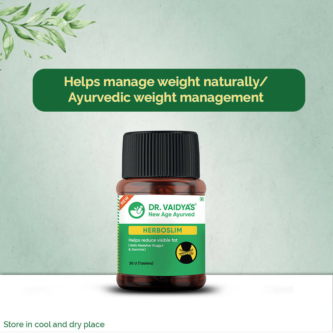 Dr. Vaidya's Herboslim Tablets - Distacart
