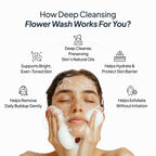 Miduty Deep Cleansing Flower Face Wash