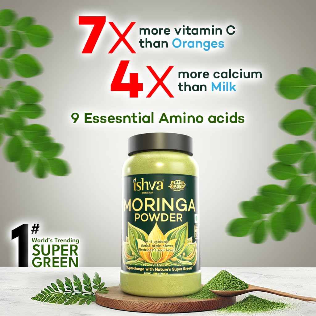 Ishva Moringa Powder - Distacart