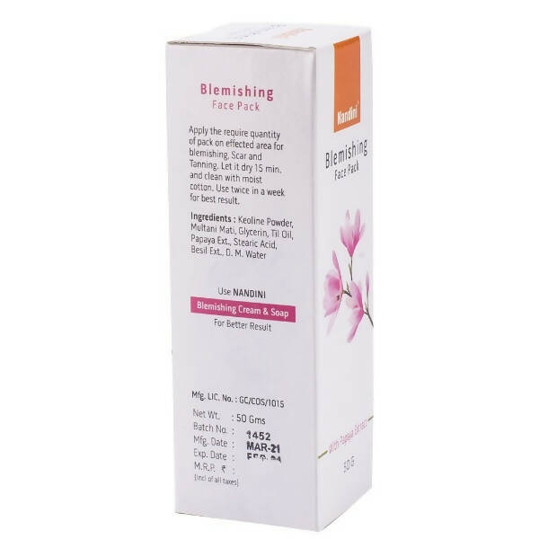 Nandini Herbal Blemishing Face Pack - Distacart