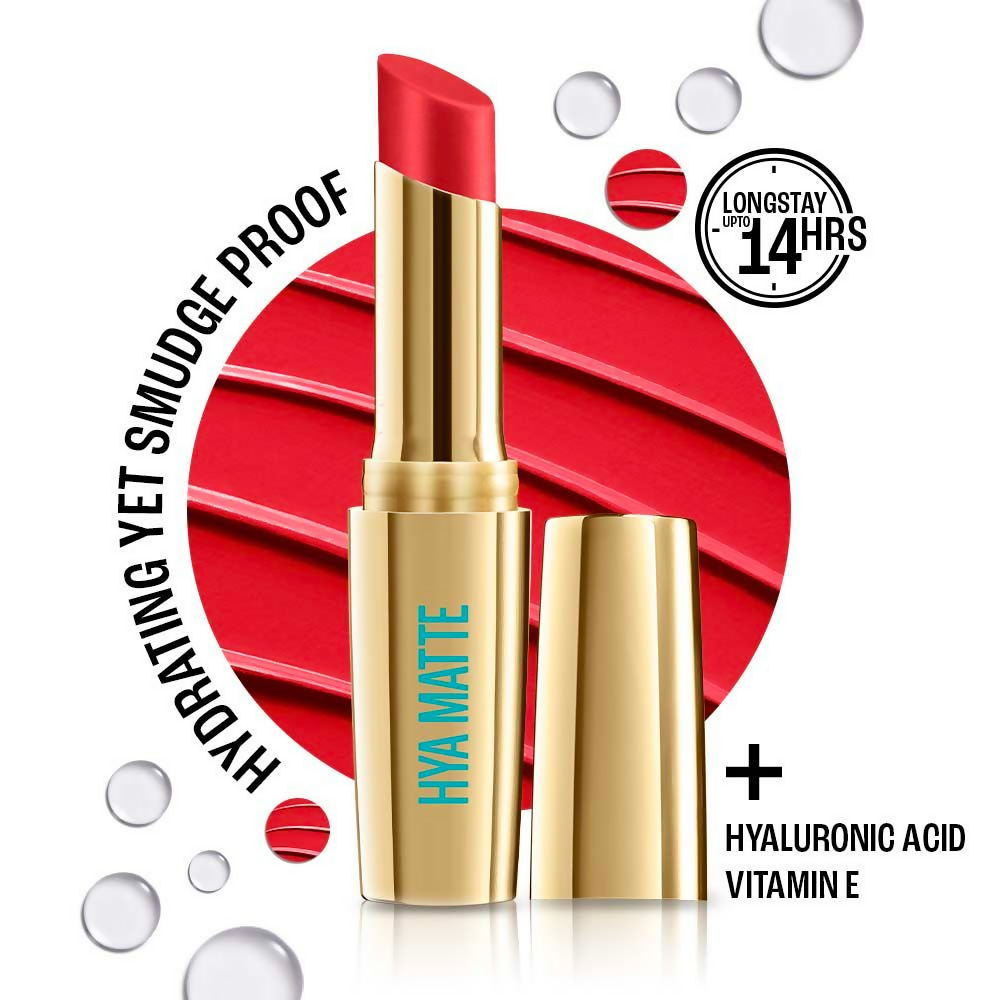Lakme 9to5 Hya Matte Lipstick - Red Alert