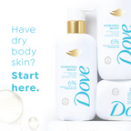 Dove 6% Hydrating Serum With Hyaluronic Acid Hydration Boost Bodywash