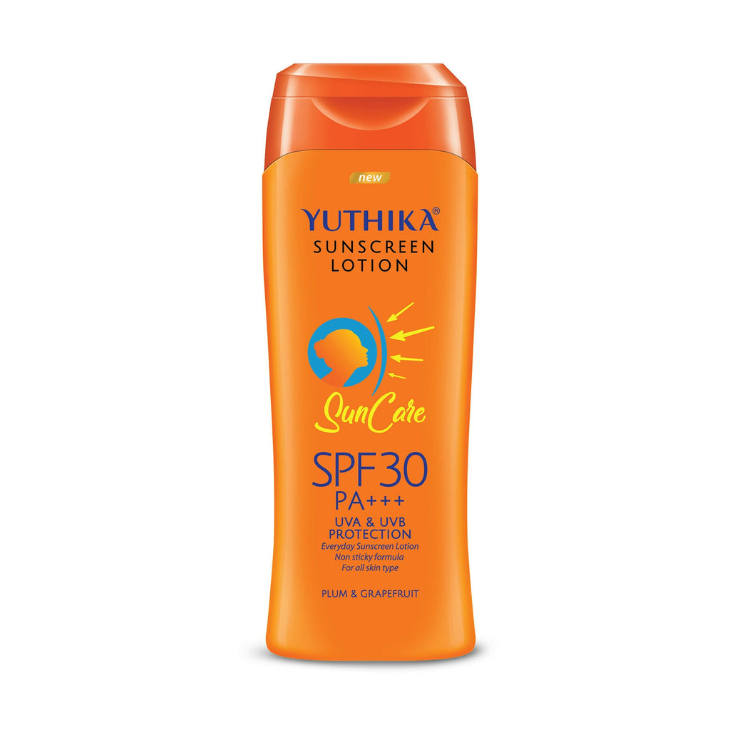 Yuthika Sunscreen Lotion Sun Care Spf 30 Pa+++