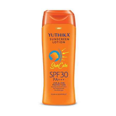 Yuthika Sunscreen Lotion Sun Care Spf 30 Pa+++
