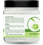 Organic 100% Aloe Vera Gel For Face, with Natural Aloe Vera & Vitamin E for Skin and Hair
