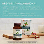 Himalaya Organic Ashwagandha Caplets - Distacart