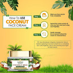 Himalayan Organics Coconut Milk Brightening And Anti-Fine Lines Face Cream