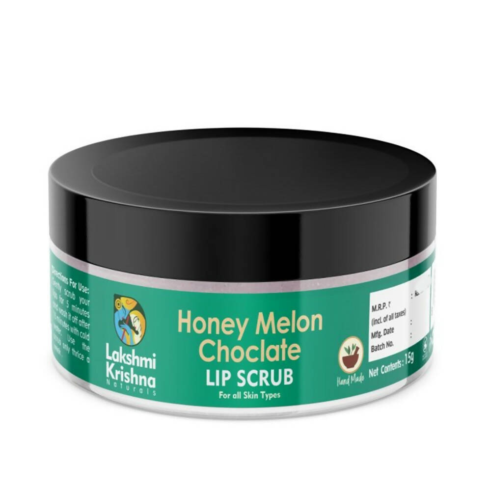 Lakshmi Krishna Naturals Honey Melon choclate Lip Scrub