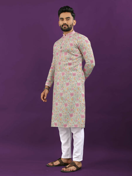 Anaita Pink Digital Print Kurta