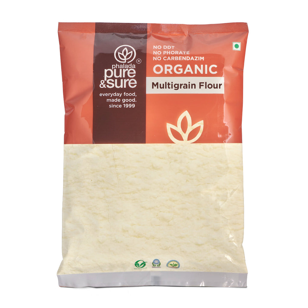 Pure & Sure Organic Multigrain Flour - Distacart